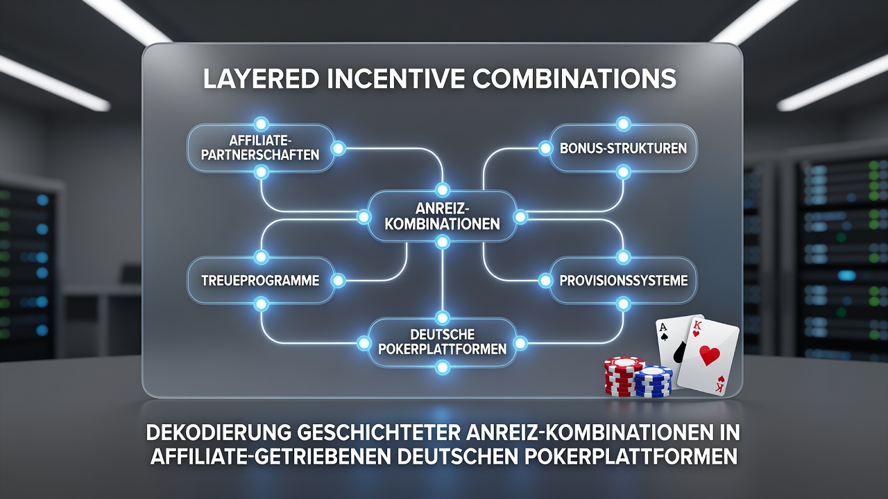 Darstellung von Anreizstrukturen auf deutschen Poker-Plattformen mit Fokus auf Affiliate-Integration