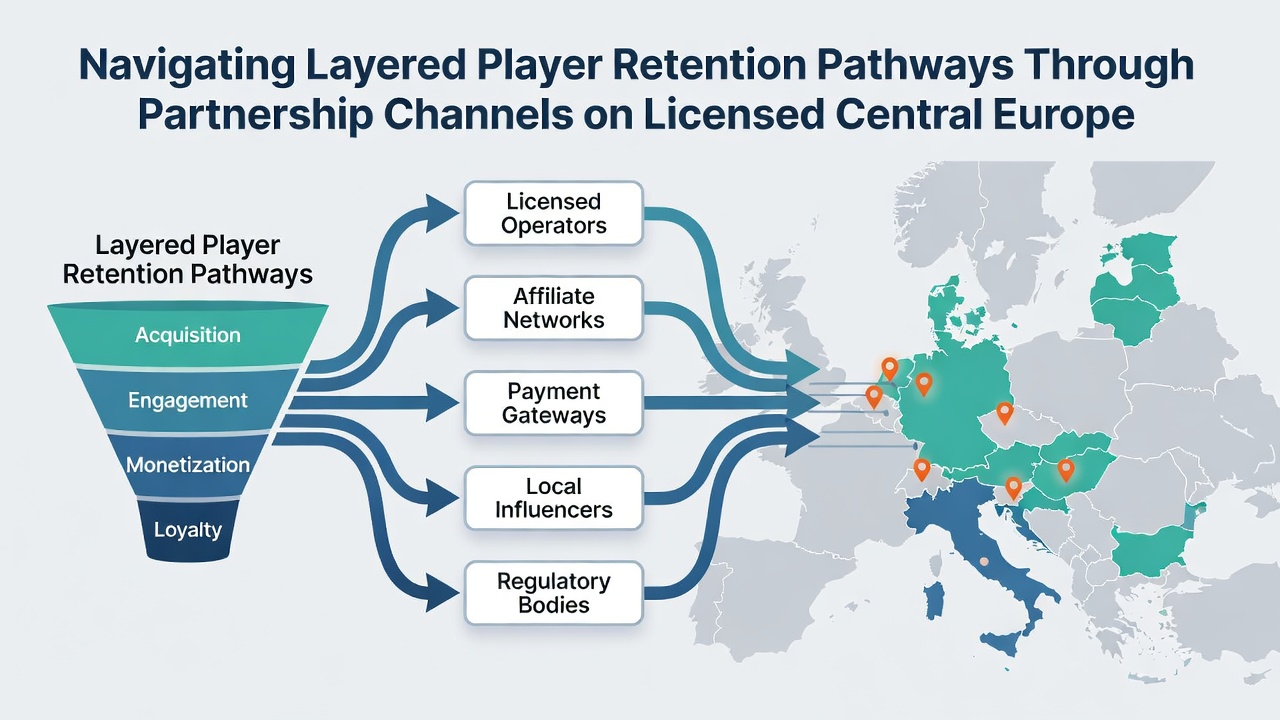 Visualisierung von Partnerschaftsnetzwerken und gestaffelten Anreizpfaden auf regulierten mitteleuropäischen Kartenspielplattformen