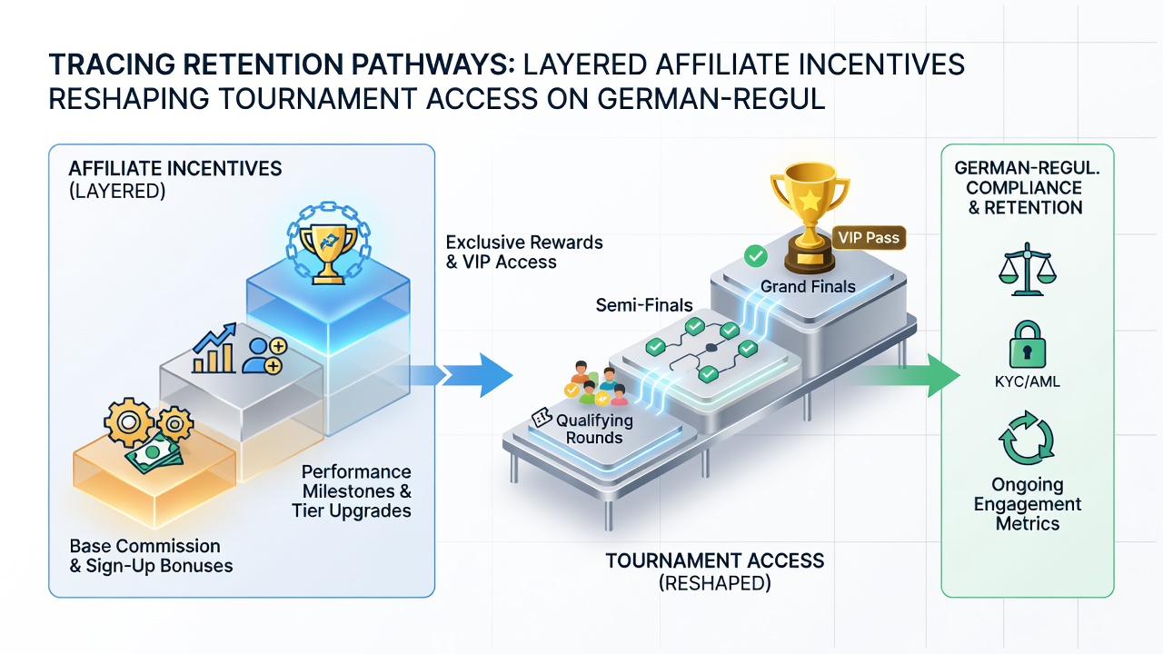 Darstellung von gestaffelten Belohnungspfaden in deutschen Poker-Netzwerken